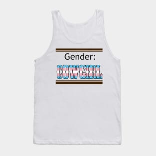 Gender: COWGIRL - Trans Colors Tank Top